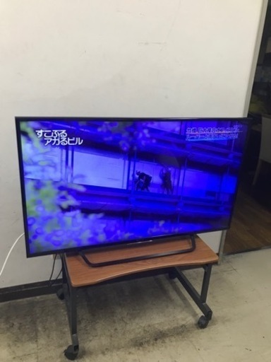 取引場所　南観音　K 2306-823 SONY 49インチ液晶テレビ　2016年製　KJ-49X8000C リモコンなし　視聴動作確認済み　画面発色が青が強い状態です。