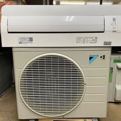 K04304　2019年製　ダイキン　中古エアコン　主に6畳用　冷房能力　2.2KW ／ 暖房能力　2.2KW