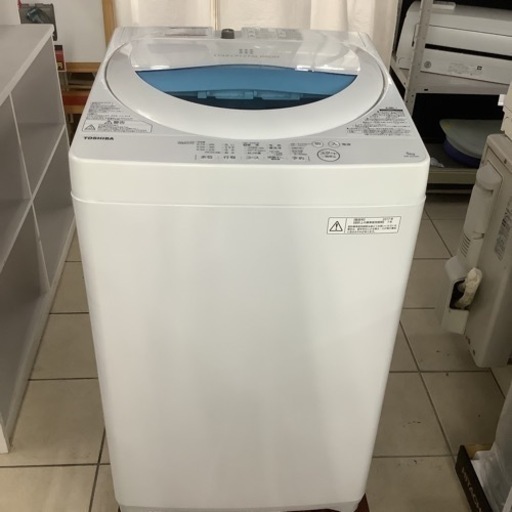 TOSHIBA 東芝　洗濯機　5㎏　AW-5G5 2017年製