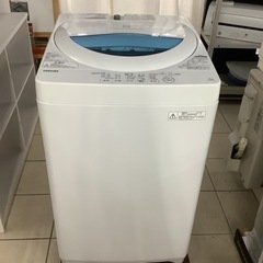 TOSHIBA 東芝 洗濯機 5㎏ AW-5G5 2017年製