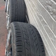 【値下げ】18インチ　WORK　タイヤホイールセット