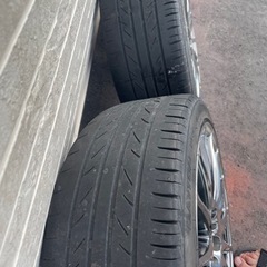 【値下げ】18インチ　WORK　タイヤホイールセット