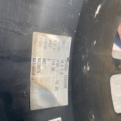 【値下げ】18インチ　WORK　タイヤホイールセット