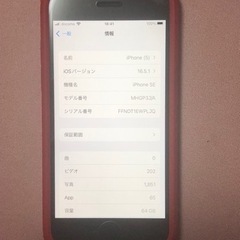 iPhone SE 第2世代 64GB SIMフリー 訳あり【値下可】