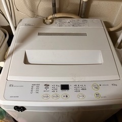 実動！　4.5kg 洗濯機