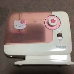 キティちゃん　brother 電動ミシン　ジャンク　部品取りに