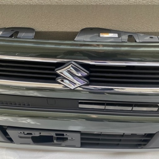 新車外し ハスラー フロントバンパー （新車取り外しハスラー バンパー 