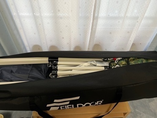 (商談中)FIELDOOR 組立て簡単!! ワンタッチタープテント スチールフレーム 2.0m(オプション多数！)