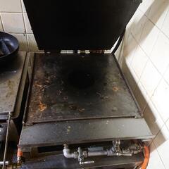 大阪式イカ焼き器・プレス焼き器(プロパンガス)-HERCULES ヘラクレス 50s ジャケット ギャバ