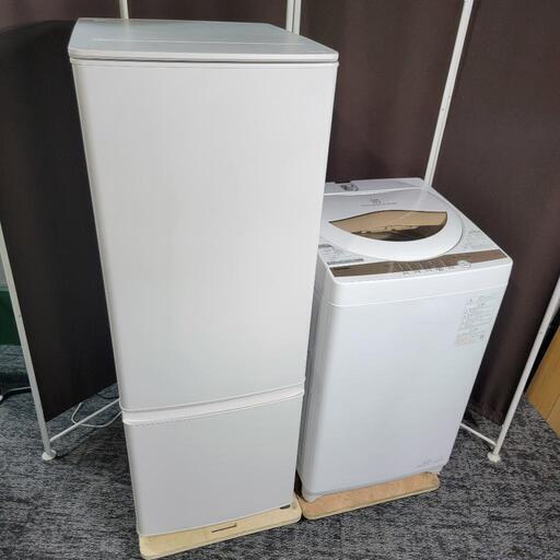 ‍♂️h050830売約済み‼️お届け\u0026設置は全て0円‼️最新2021年製✨三菱 × 東芝 家電セット