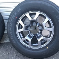 (商談中)ジムニーシエラ 新車外し アルミホイール、タイヤ 4本セット