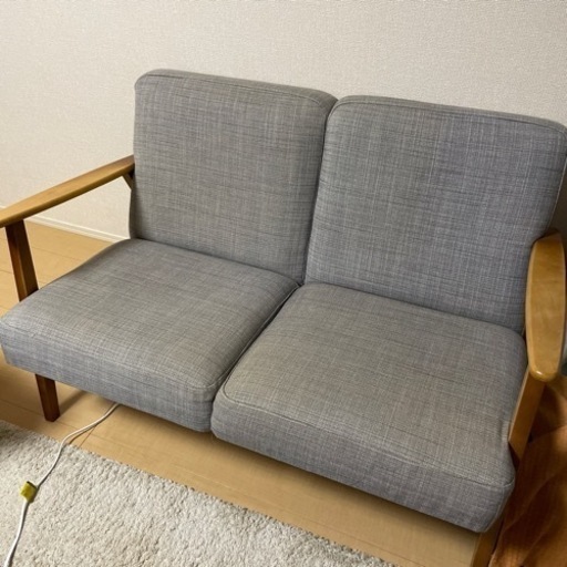 【状態良好】IKEA 2人掛けソファー