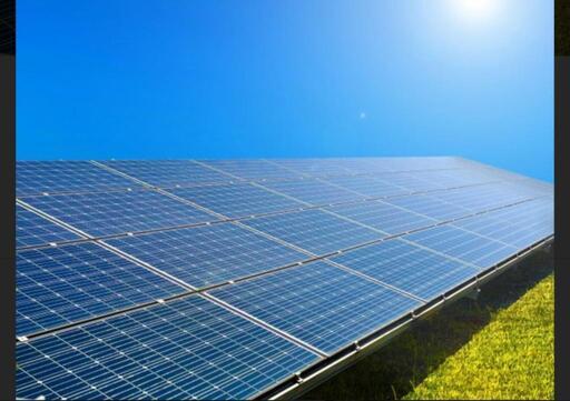 太陽光発電所 防草シート施工