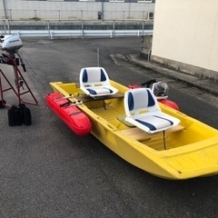 2馬力ボート1式売ります