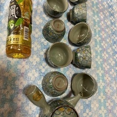 【未使用】急須と湯呑み茶碗のセット