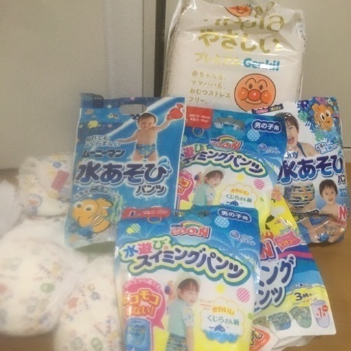 スイミングパンツ　水浴びパンツ15枚　または　紙パンツ　L 100枚