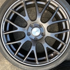 レイズ　18インチ　225／40ガンメタホイル本日中なら5千円引きします　値段交渉可能です