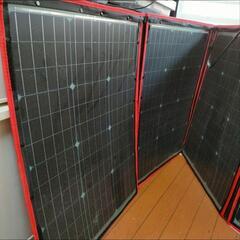 【美品定価26980円】太陽光パネルDOKIOソーラーパネル 200W 18V 折りたたみ usb出力 単結晶 5種DCプラグ スマホ 12Vバッテリー ポータブル電源充電器 キャンプ 車中泊 アウトドア 防災グッズ
