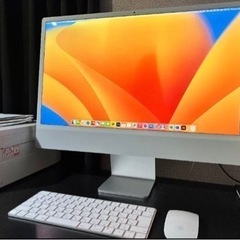 【美品】M1 iMac 24インチ 4.5K シルバー M1搭載