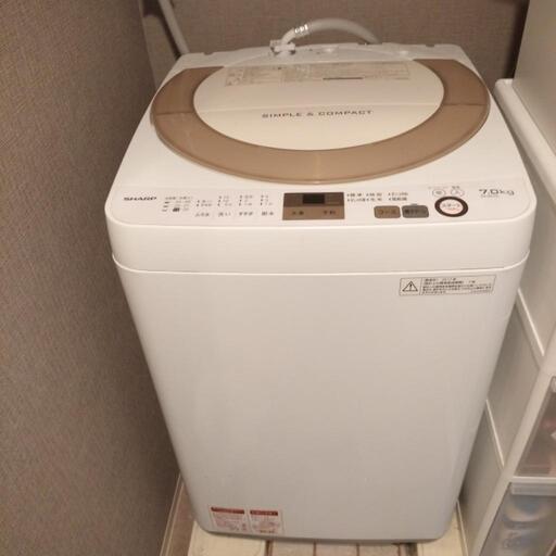 【本日26日11時まで】SHARP　洗濯機
