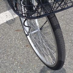 Reschnel 26インチ 6速 軽快車 白黒 （195）