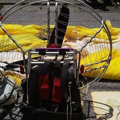 スカイスポーツ パラグライダー エンジン モーター 本体 セット 動作品