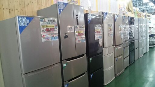 【愛品倶楽部柏店】12/1(金) 現在在庫30台以上！冷蔵庫 各種サイズ  単身～大型ファミリーサイズまで…