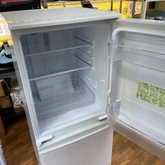 人気モデル!! 冷蔵庫 No.6377 シャープ 137L 2020年製 SJ-D14F-W 扉左右