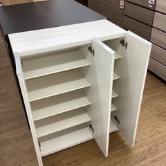 KF-49【新入荷 リサイクル品】シューズボックス 白