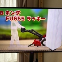 49型テレビ　液晶割れ　FUNAI 2022年製