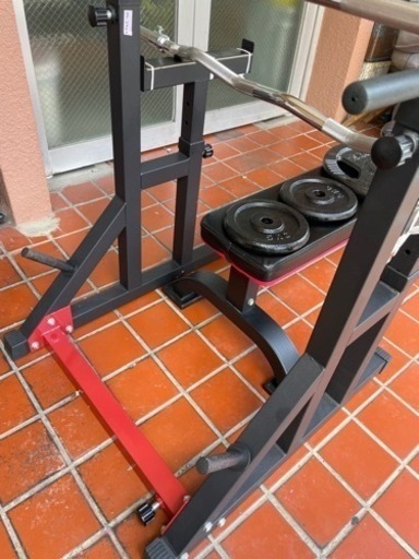 まとめて！ベンチ、バーベルスタンド、バー、ウエイト No2406