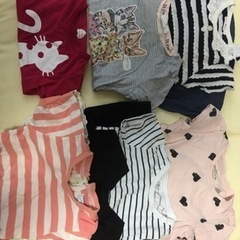 女の子　夏服トップス 　90 6着