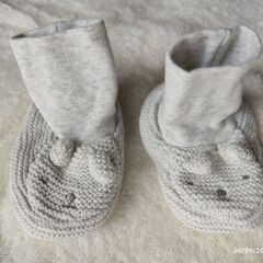 ベビー　乳児　靴型ソックス　新生児〜3ヶ月
