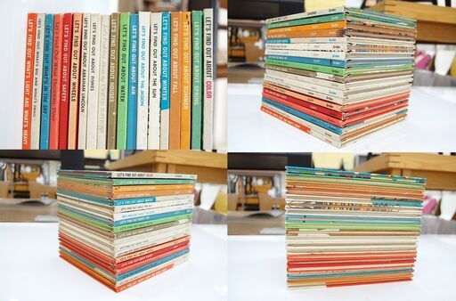 最低価格の 「LET'S 洋書絵本 グロリア 貴重 FIND ABOUT」19冊セット OUT 洋書、外国語絵本