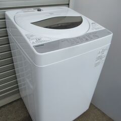 07【清掃済】 東芝　5㎏　全自動洗濯機　2019年　