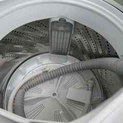 08【清掃済】 パナソニック　5㎏　全自動洗濯機　2021年　