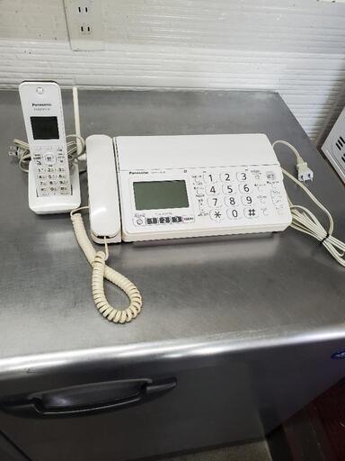 子機つきパナソニックFAX電話機