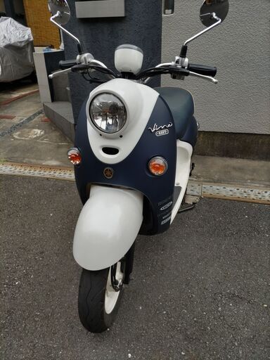 【可憐藍色】ヤマハ vino-DX Navy Style(SA54J)4ST-FI車 2016年式 限定色!