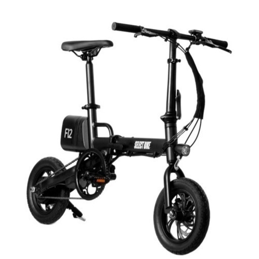 電動アシスト自転車 電動自転車 フル電動 12インチ 折りたたみ ミニベロ おしゃれ ブラック 軽量 14.5kg 持ち運び FJ12 直接引き渡し
