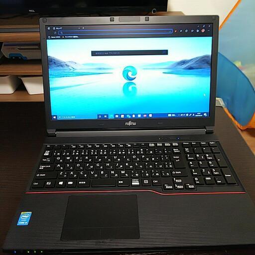 高速SSD ノートパソコン 富士通 LIFEBOOK A574/K 新品SSD1TB core i5 メモリ8GB 無線LAN DVD Microsoft Office365 ※本体1ヶ月、SSD1年間保証