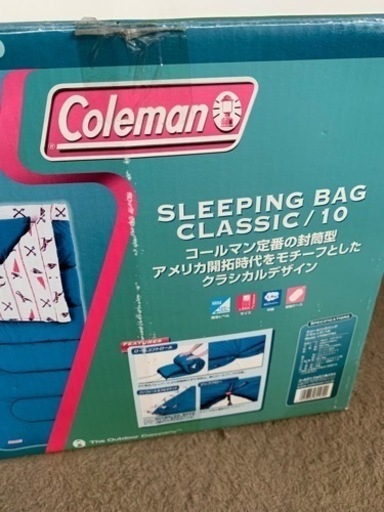 キャンプギア Coleman 寝袋