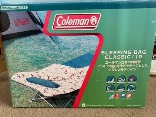 キャンプギア Coleman 寝袋