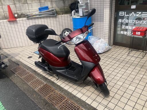ホンダ　タクト　AF79　実働車　整備済　リアボックス付き　走行距離17668ｋｍ ホンダ タクト AF79 実働車 整備済 リアボックス付き 走行距離
