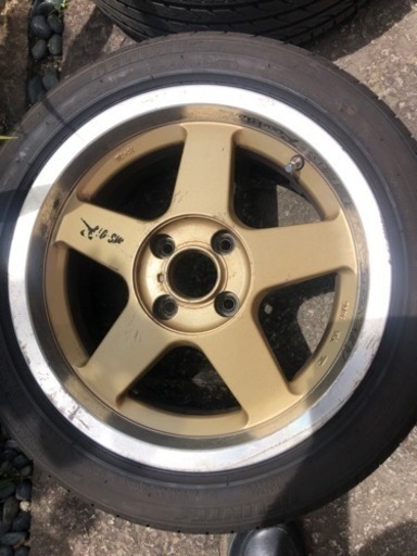 RAYS マツダスピードMS01R デリンテDH2走行1500キロ（9.5部山）