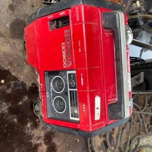 ホンダ小型発電機EX900動作品キャンプにはどうですか