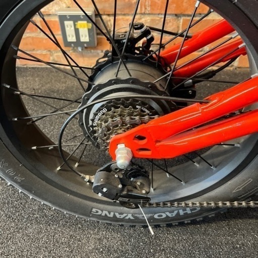 電動自転車　WO BIKES M2X-1 レッド　新品未使用品