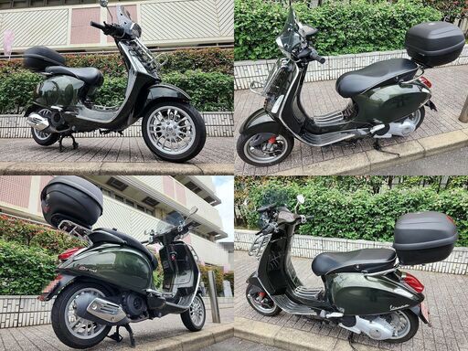 ☆VespaベスパSprint150限定車モスグリーン 綺麗で好調1.5万km☆東京/