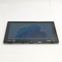 送料無料 高速SSD 11.6型 デタッチャブル ノートPC 東芝 V714/K 中古