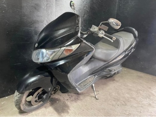 ★お支払総額3.8万円★ 買取強化中！どんな車両も1万円～保証します！ スズキ スカイウェイブ250 CJ43A 激安ビッグスクーター入荷！ちょっとした足に♪高速乗れる！