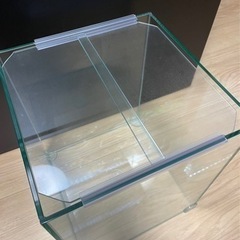 NISSO 20cm ガラス水槽　蓋付　キューブサイズ
